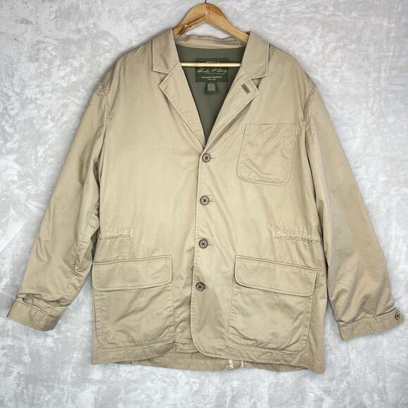Vtg Orvis Signature Collection Utility Lined Barn Chore Jacket Large Gorpcore